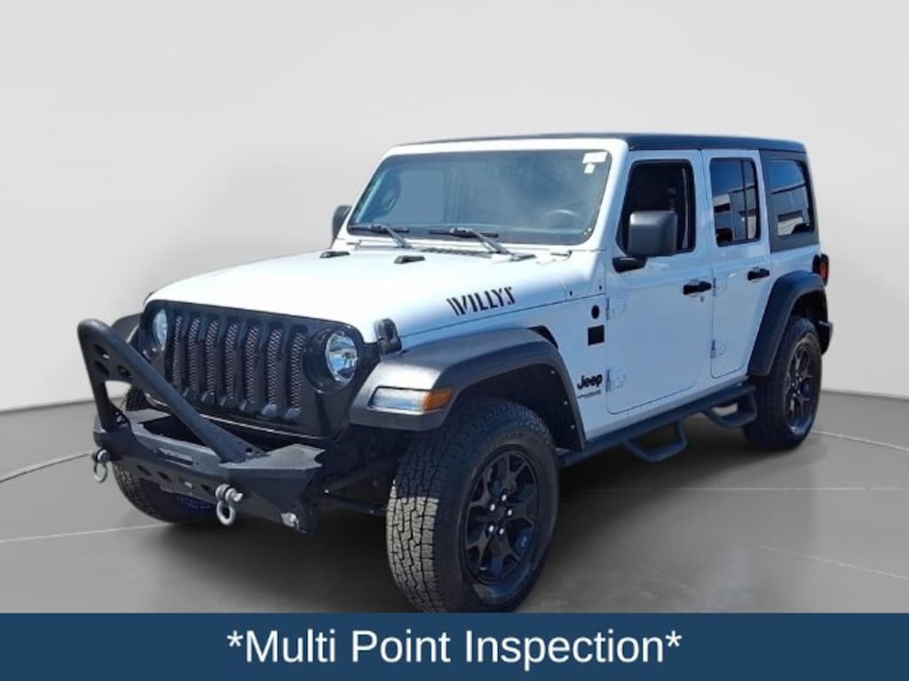 Used 2021 Jeep Wrangler Unlimited Willys SUV