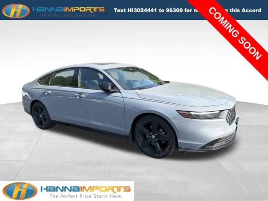 Used 2023 Honda Accord Hybrid Sport-L Sedan