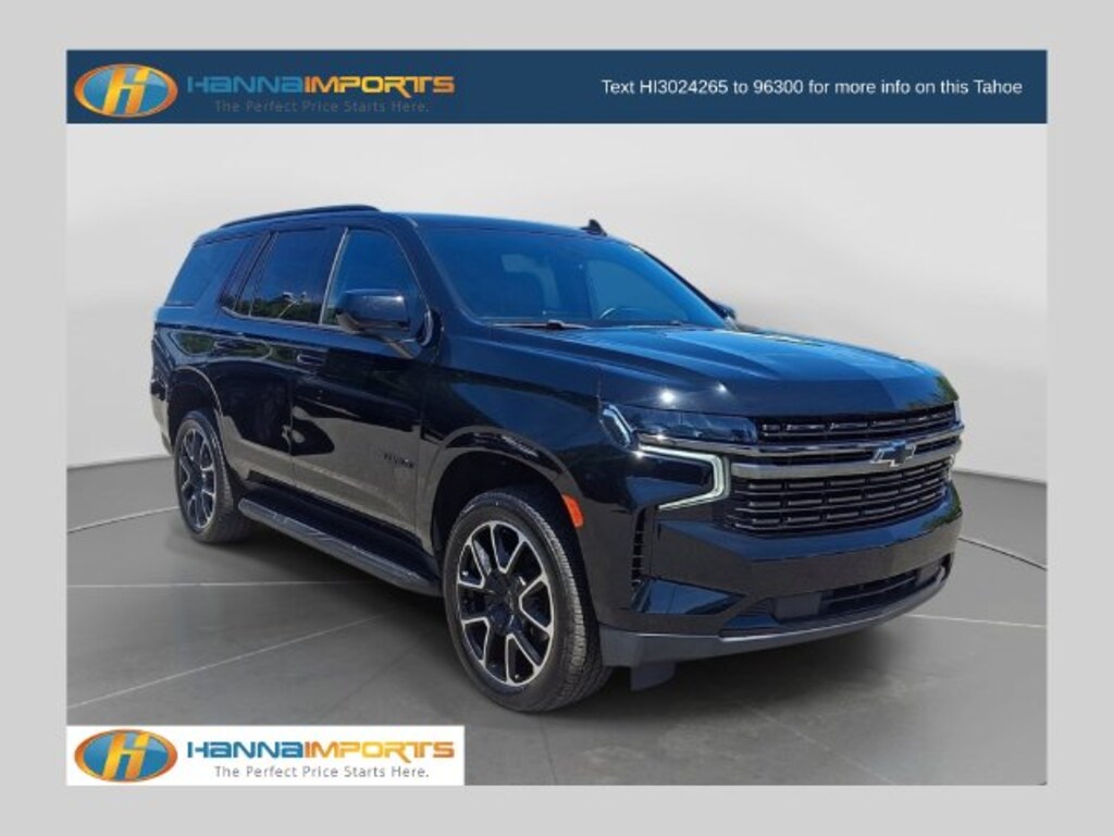 Used 2021 Chevrolet Tahoe RST SUV