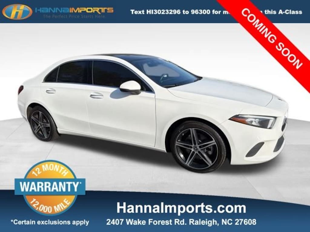 Used 2022 Mercedes-Benz A-Class A 220 Sedan