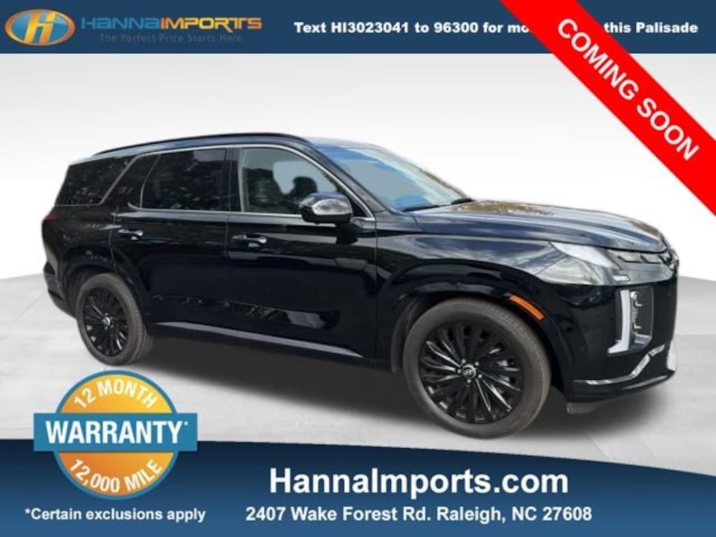 Used 2025 Hyundai Palisade Calligraphy Night Edition SUV