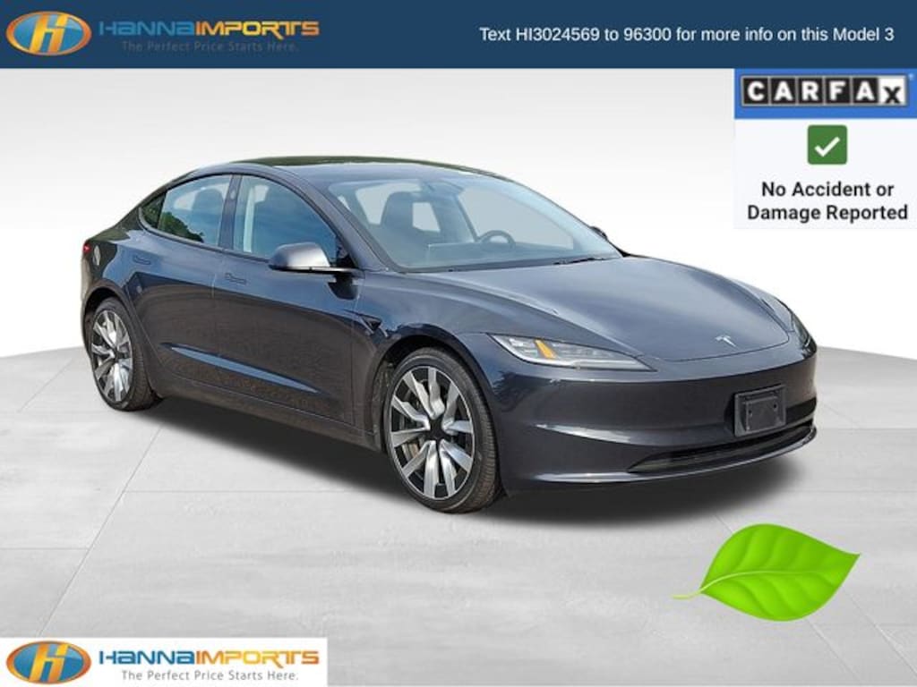 Used 2024 Tesla Model 3 Long Range Sedan