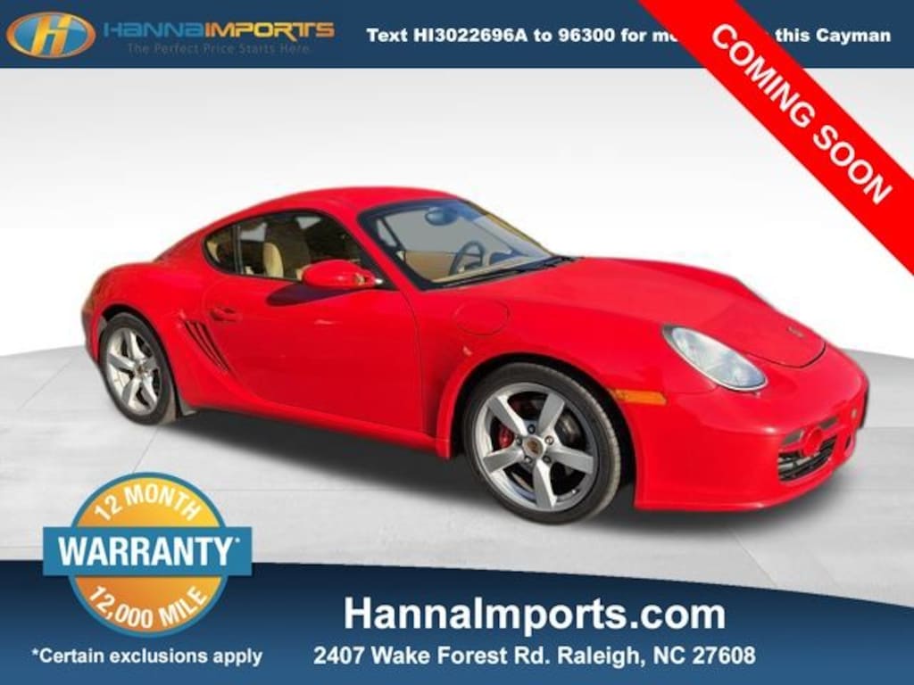 Used 2007 Porsche Cayman S S Coupe