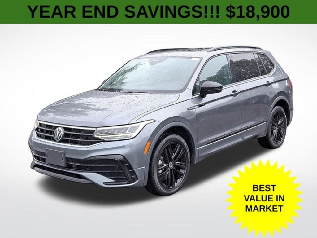 Used 2022 Volkswagen Tiguan 2.0T SE R-Line Black SUV