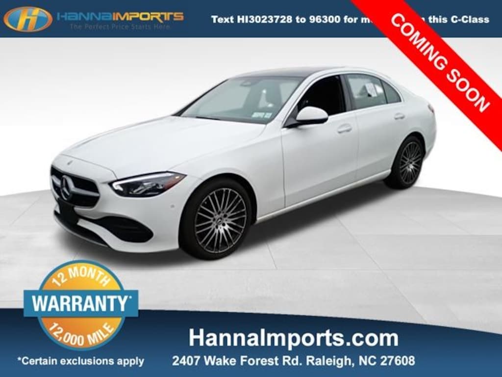 Used 2025 Mercedes-Benz C-Class C 300 Sedan