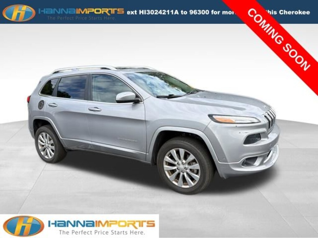Used 2017 Jeep Cherokee Overland SUV