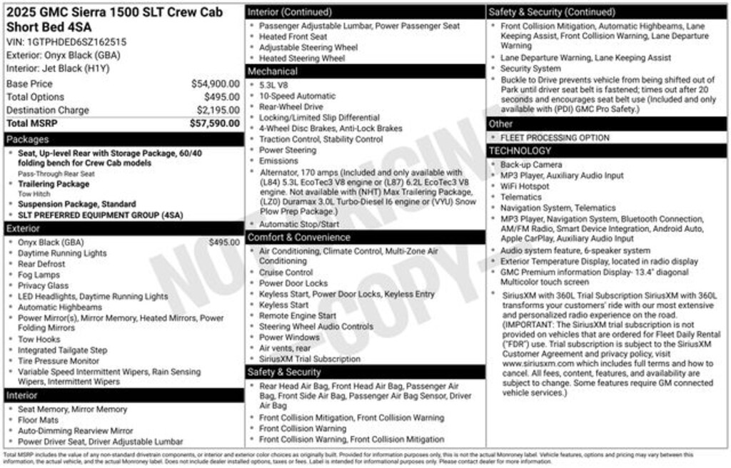 Used 2025 GMC Sierra 1500 SLT Truck