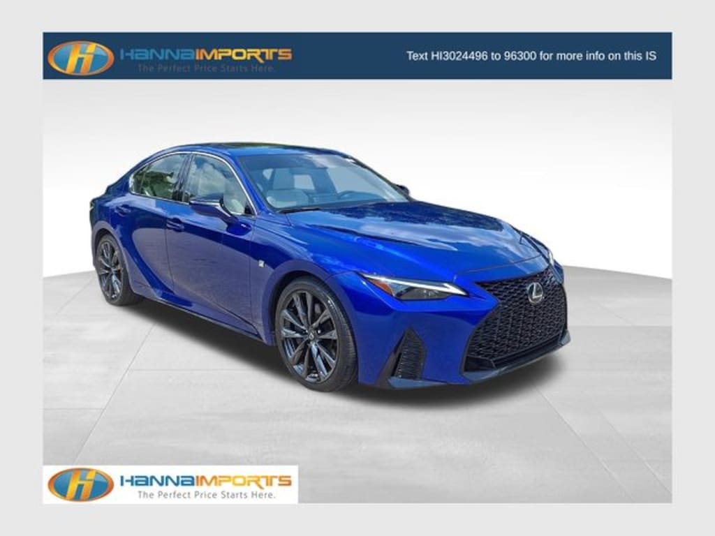 Used 2021 Lexus IS 350 350 F Sport Sedan