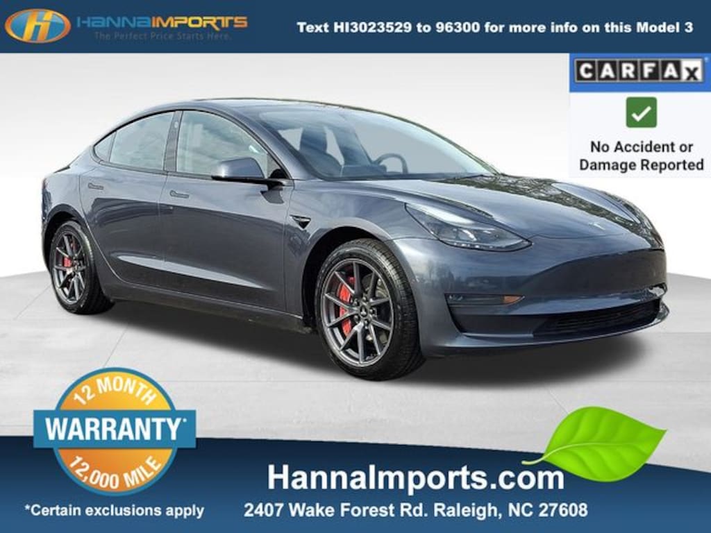 Used 2022 Tesla Model 3 Long Range Sedan