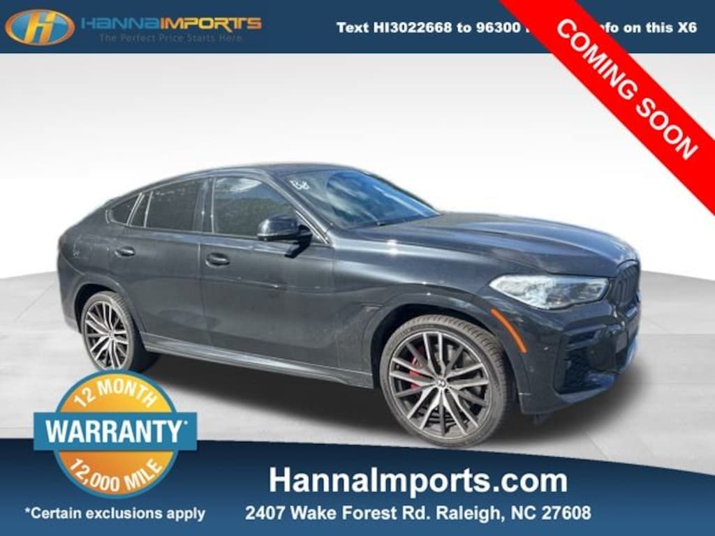 Used 2022 BMW X6 M50i SUV