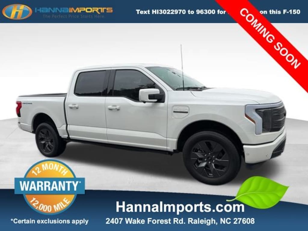 Used 2023 Ford F-150 Lightning Lariat Truck