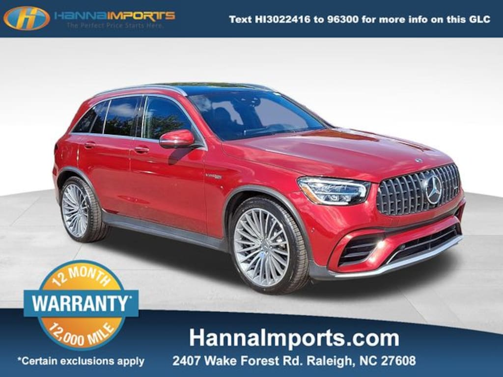 Used 2020 Mercedes-Benz AMG GLC 63 GLC 63 AMG® SUV