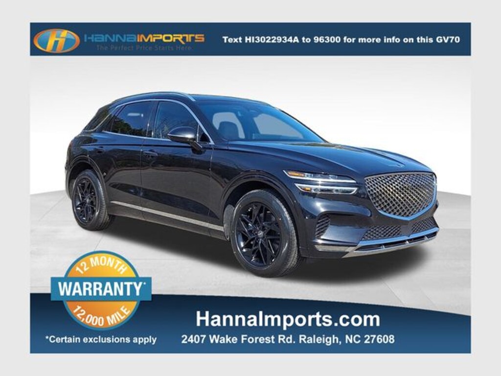 Used 2022 Genesis GV70 2.5T SUV