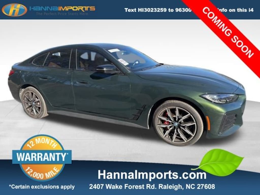 Used 2023 BMW i4 eDrive40 Hatchback