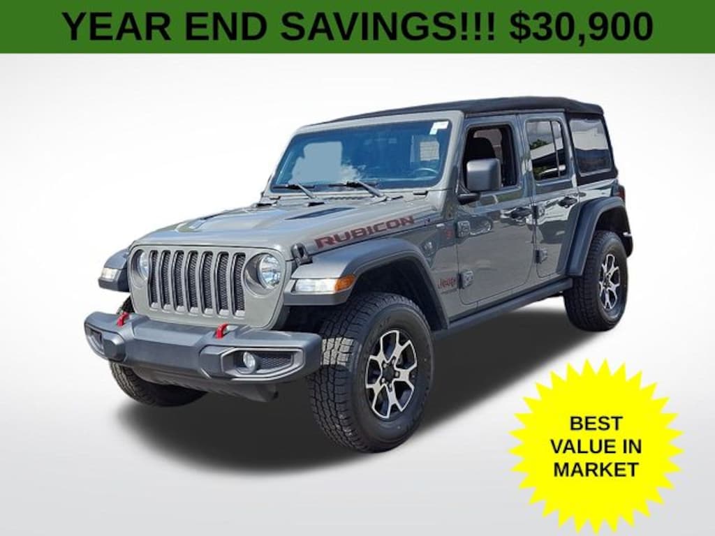Used 2021 Jeep Wrangler Unlimited Rubicon SUV