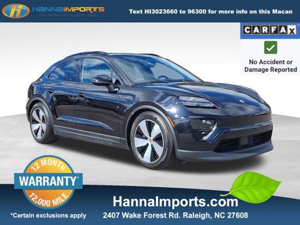 Used 2024 Porsche Macan Electric 4 SUV