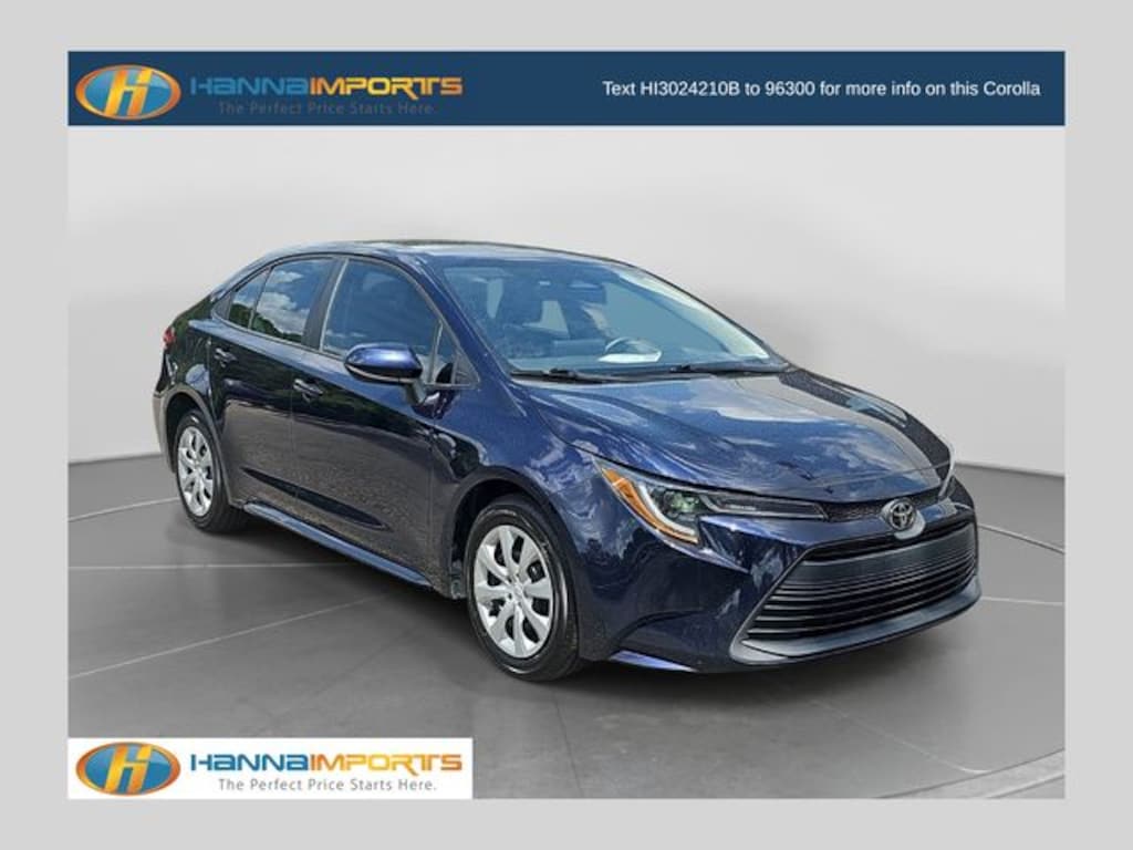 Used 2024 Toyota Corolla LE Sedan