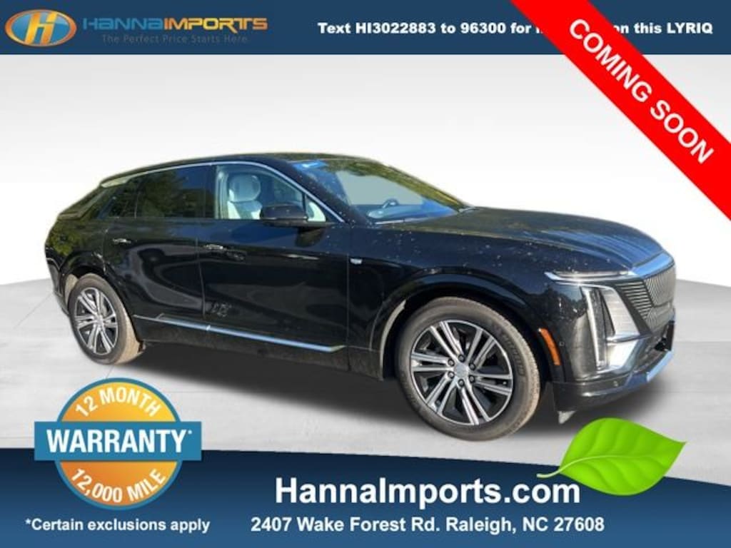 Used 2024 CADILLAC LYRIQ Luxury SUV