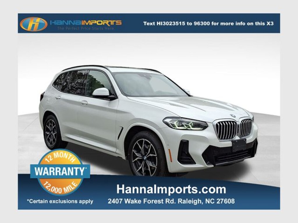 Used 2023 BMW X3 xDrive30i SUV