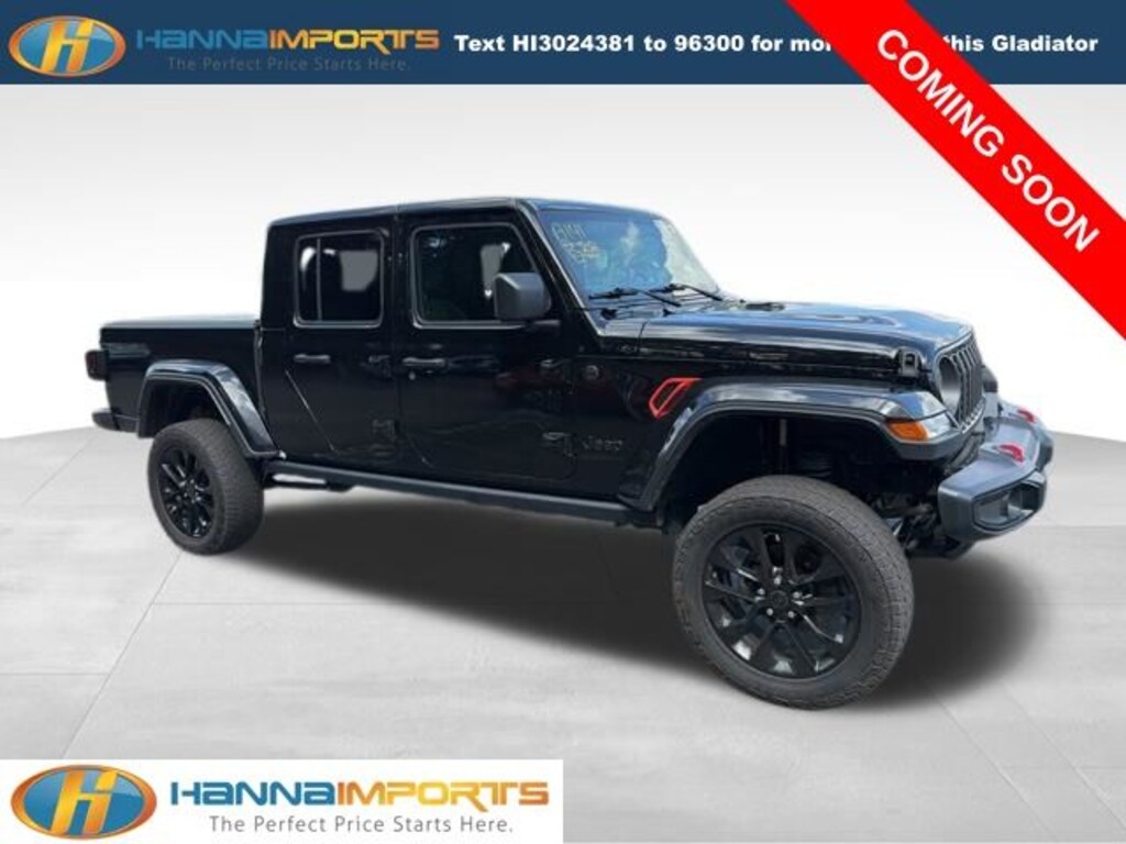 Used 2024 Jeep Gladiator Nighthawk Truck
