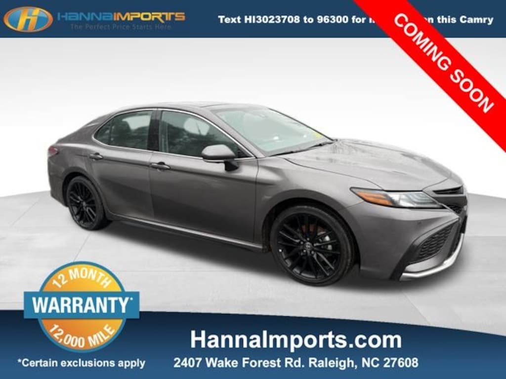 Used 2024 Toyota Camry XSE Sedan