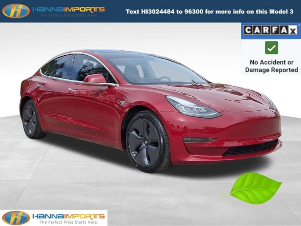 Used 2019 Tesla Model 3 Long Range Sedan
