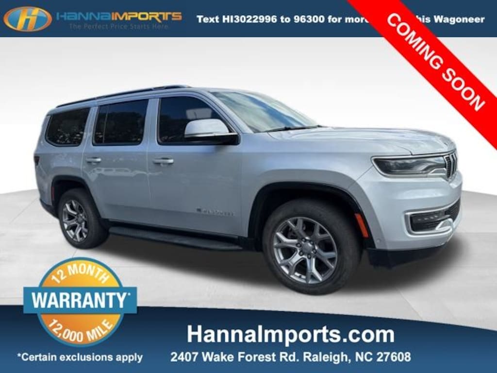 Used 2022 Jeep Wagoneer Series II SUV