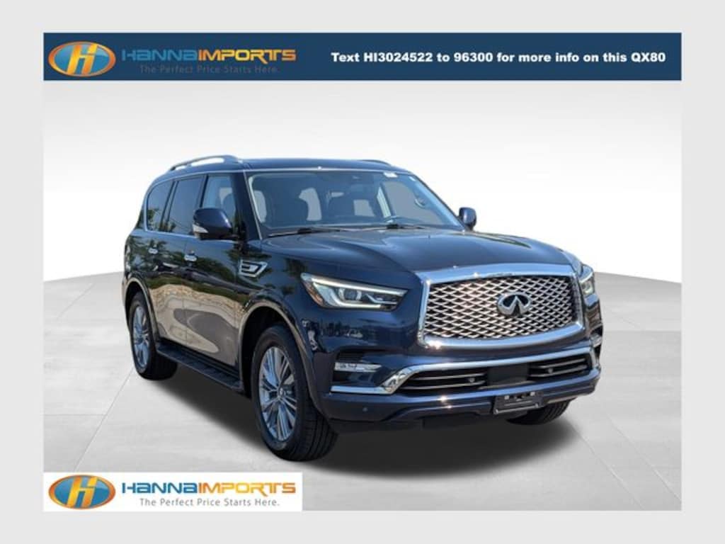 Used 2024 INFINITI QX80 Luxe SUV