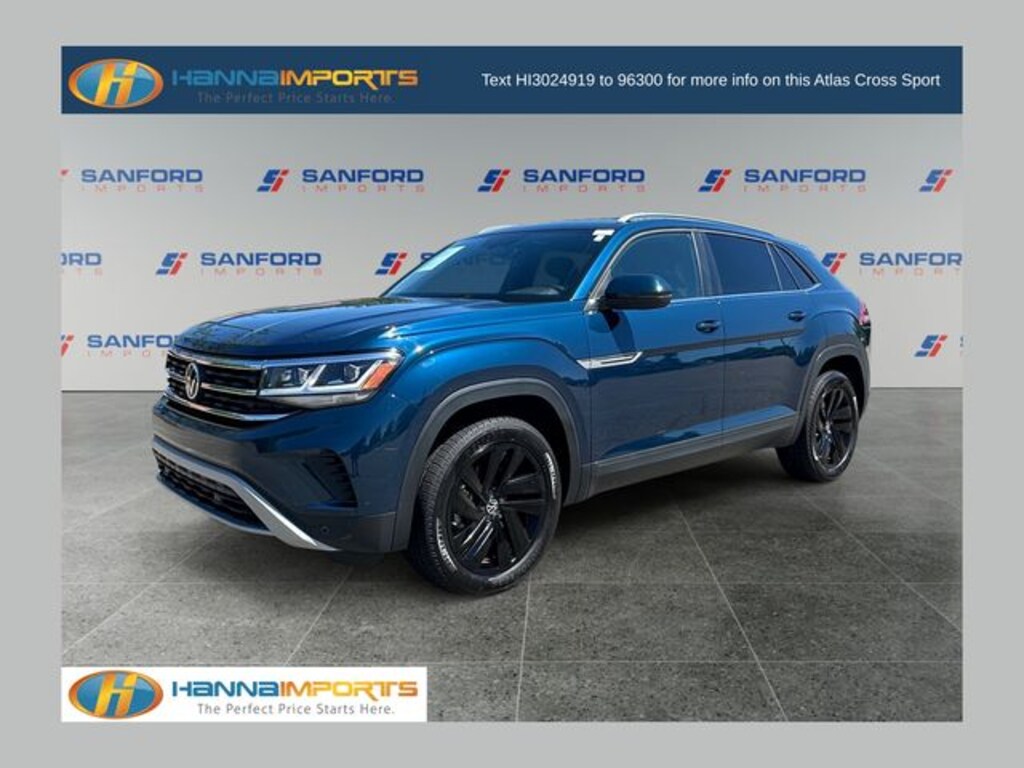 Used 2022 Volkswagen Atlas Cross Sport 3.6L V6 SE w/Technology SUV