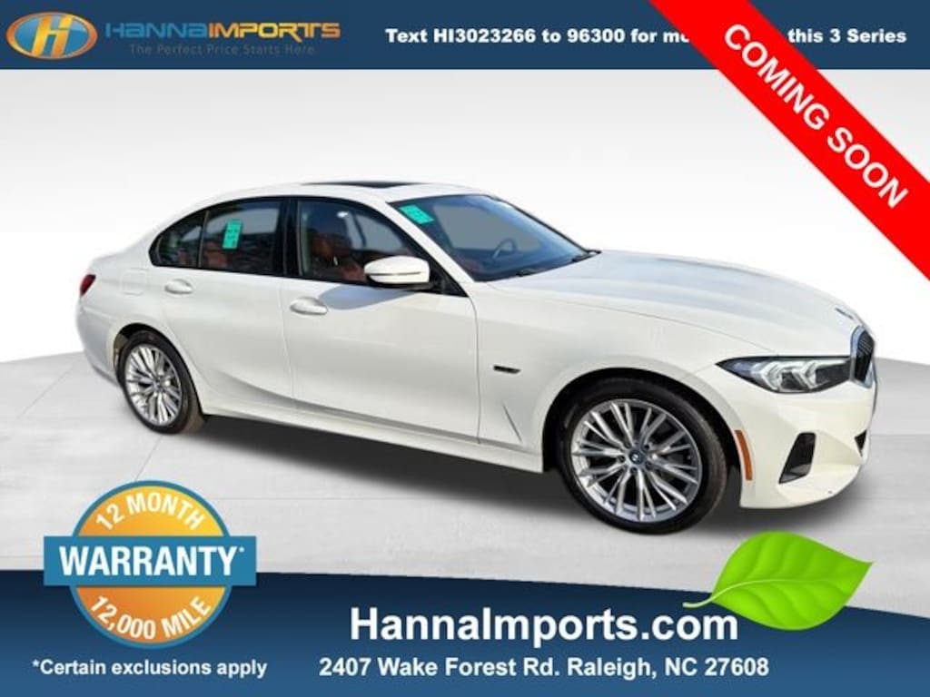 Used 2023 BMW 330e 330e iPerformance Sedan