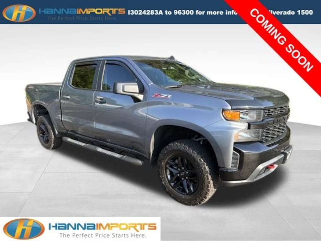 Used 2020 Chevrolet Silverado 1500 Custom Trail Boss Truck