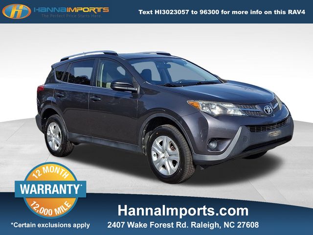 2015 Toyota RAV4 LE