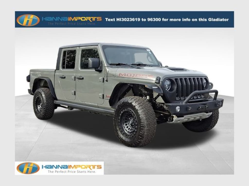 Used 2021 Jeep Gladiator Mojave Truck