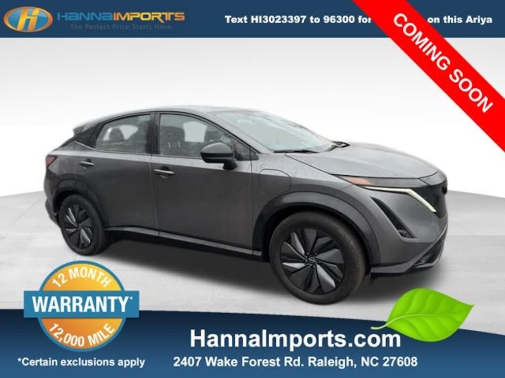 Used 2023 Nissan ARIYA Evolve+ e-4orce SUV