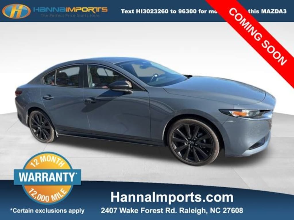 Used 2025 Mazda Mazda3 Sedan 2.5 S Carbon Edition Sedan
