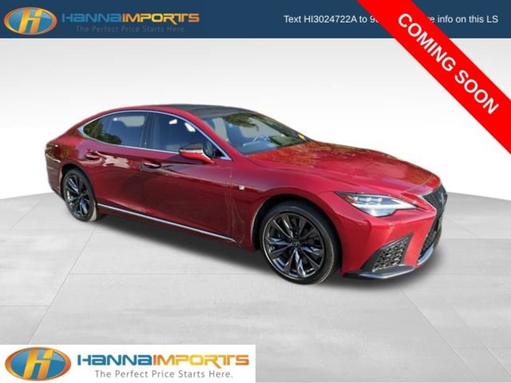 Used 2022 Lexus LS 500 500 F Sport Sedan
