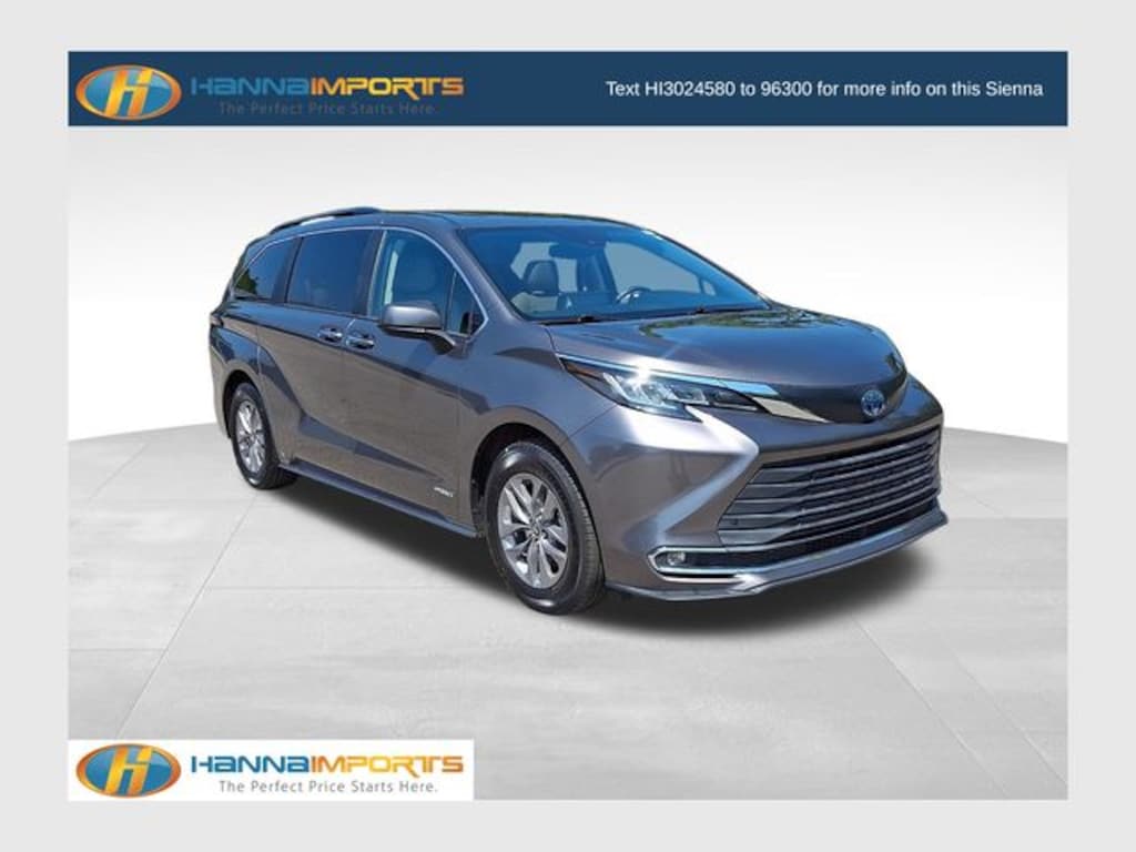Used 2021 Toyota Sienna XLE Minivan/Van