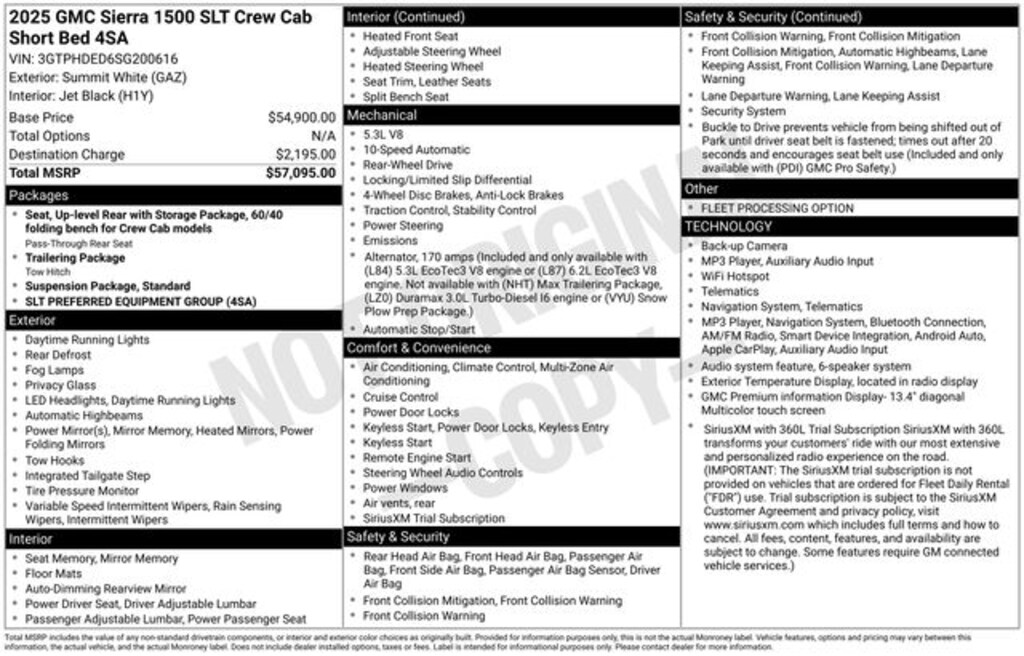 Used 2025 GMC Sierra 1500 SLT Truck
