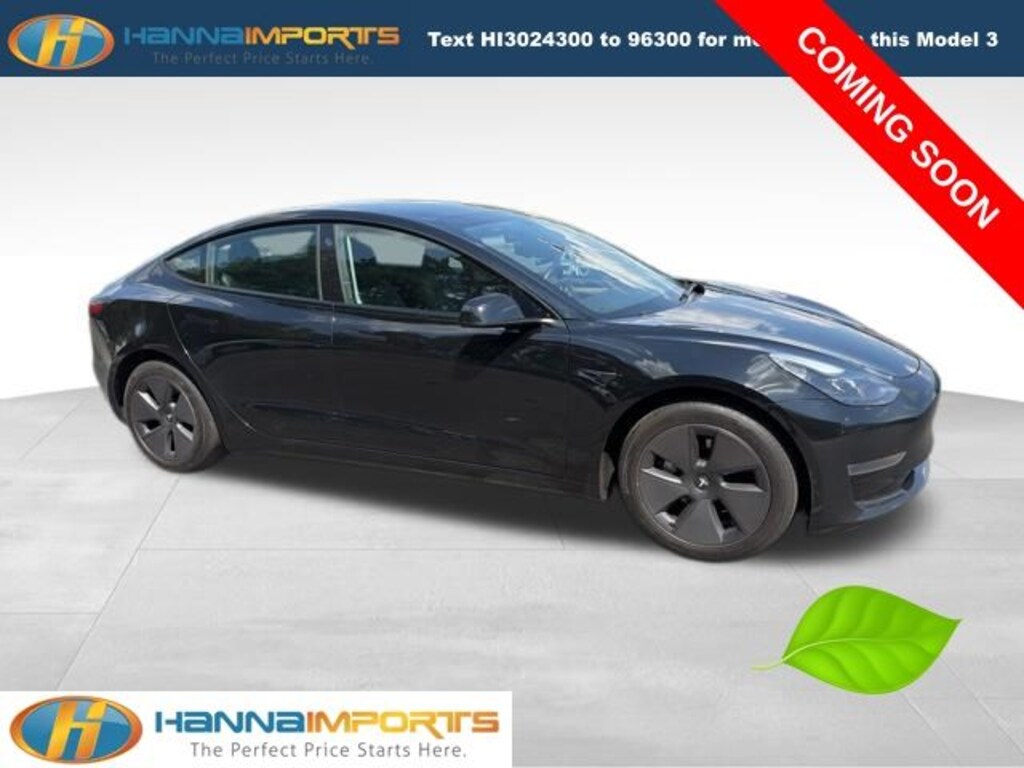 Used 2023 Tesla Model 3 Base Sedan