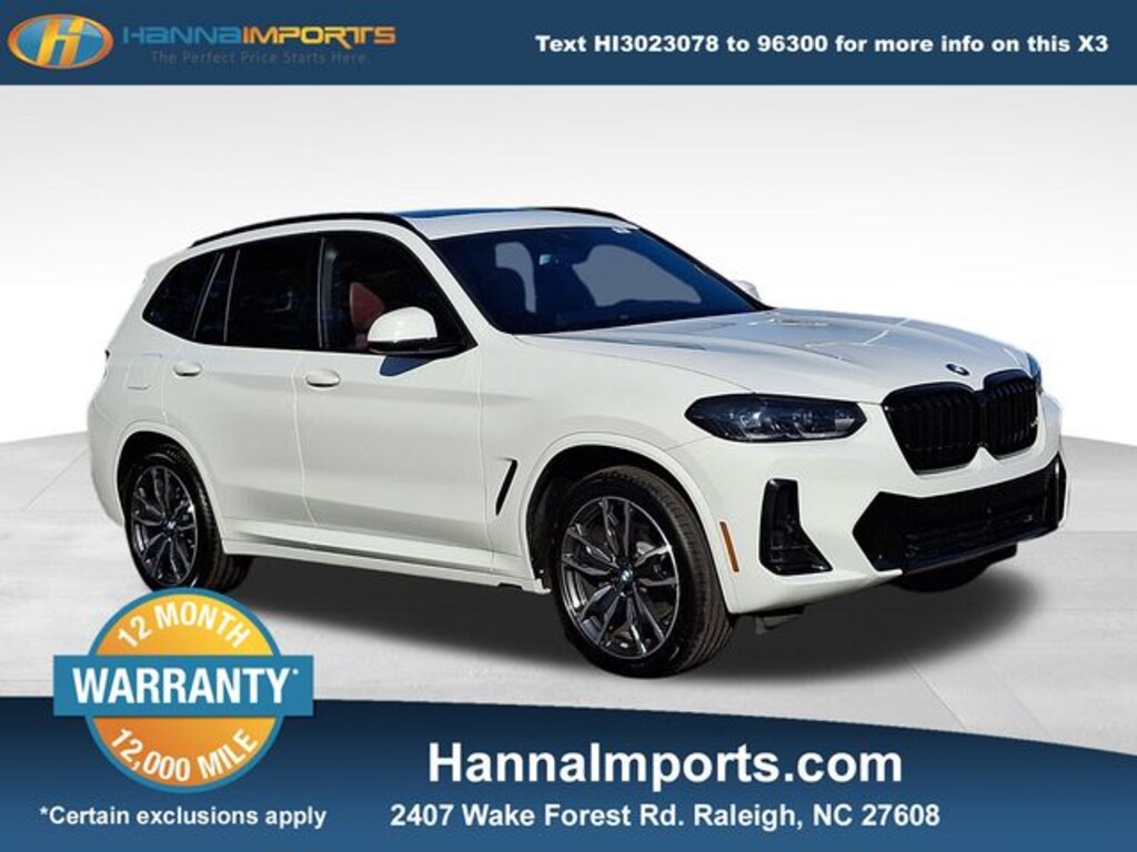 Used 2023 BMW X3 xDrive30i SUV