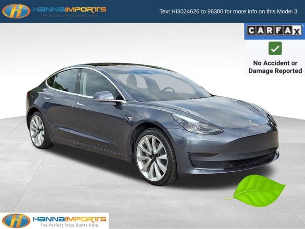 Used 2018 Tesla Model 3 Long Range Sedan