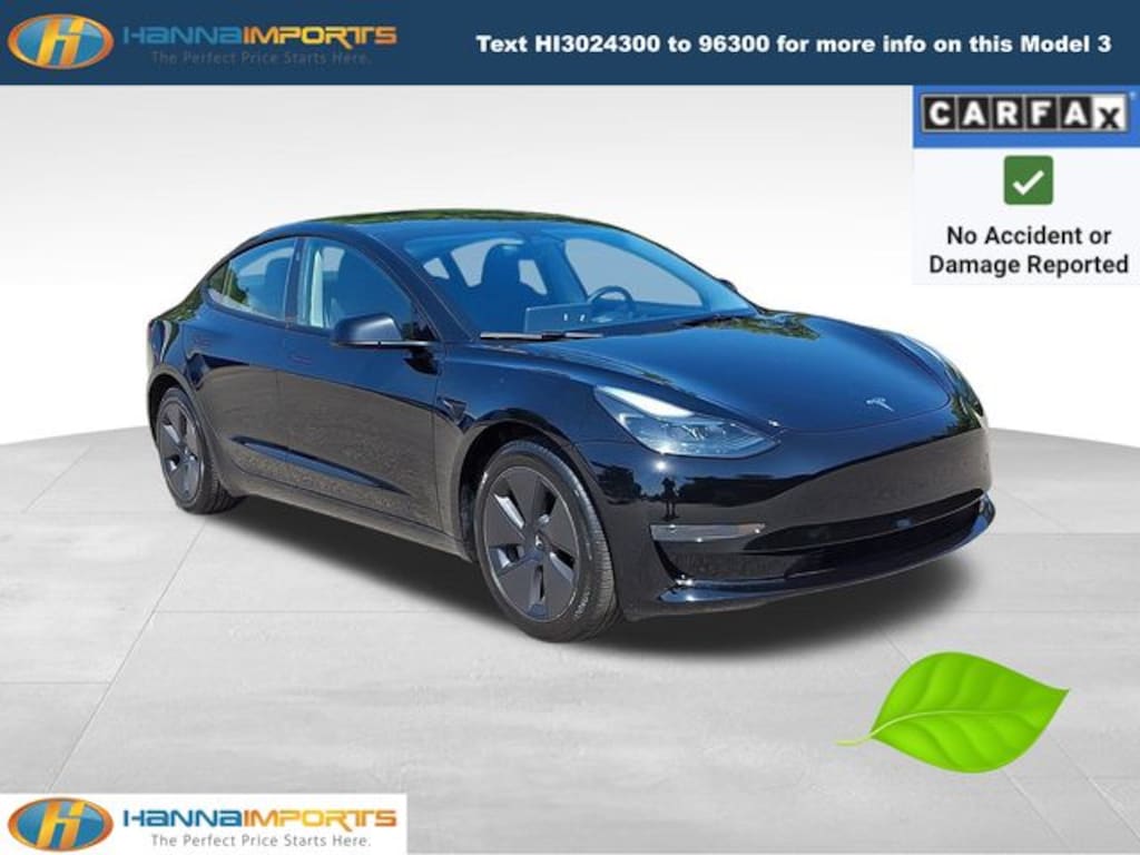 Used 2023 Tesla Model 3 Base Sedan