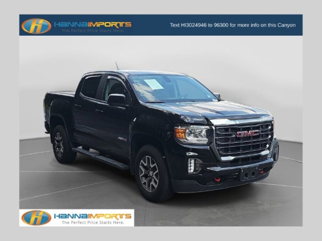 Used 2022 GMC Canyon AT4 w/Cloth Truck