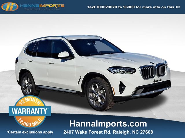 2022 BMW X3 30i