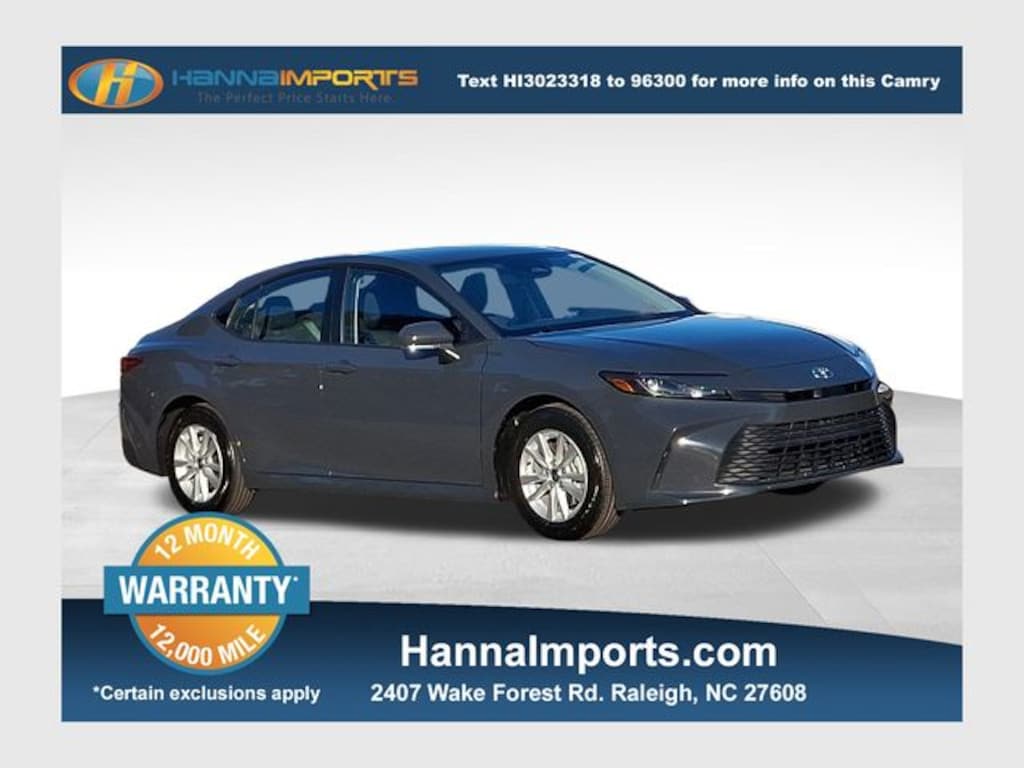 Used 2025 Toyota Camry LE Sedan