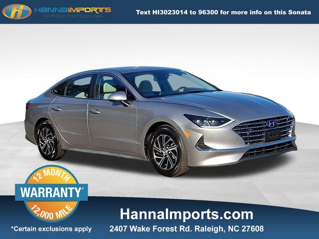 2021 Hyundai Sonata Hybrid Blue