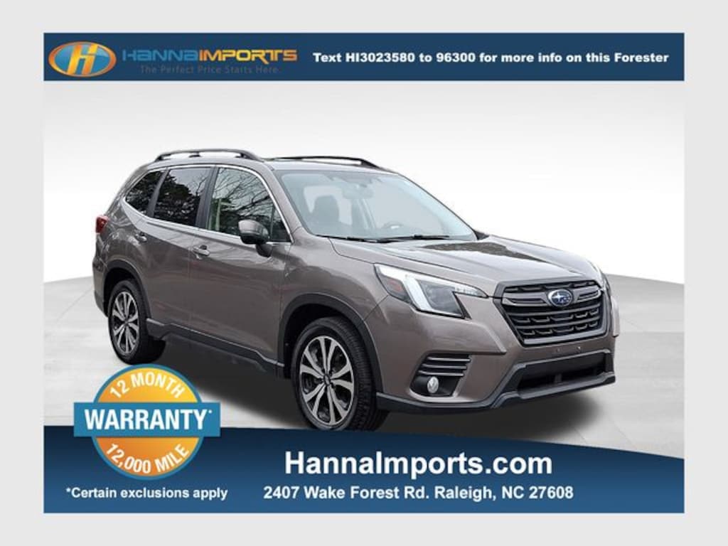 Used 2022 Subaru Forester Limited SUV