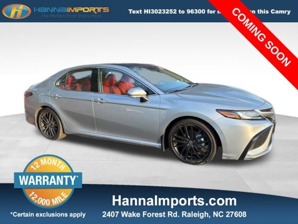 Used 2023 Toyota Camry XSE Sedan