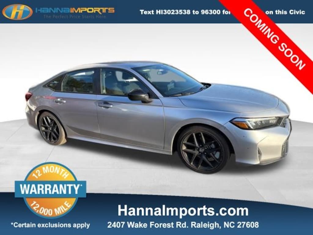 Used 2025 Honda Civic Sport Sedan