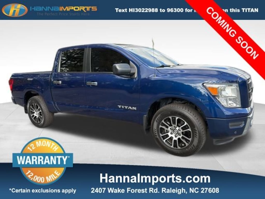 Used 2021 Nissan Titan SV Truck